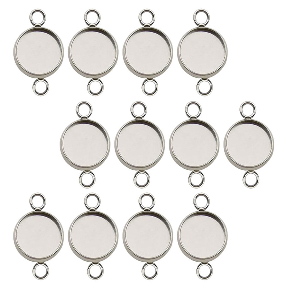 20 sztuk – okrągłe oprawki ze  – Bezels Set Pendant recenzja i cena