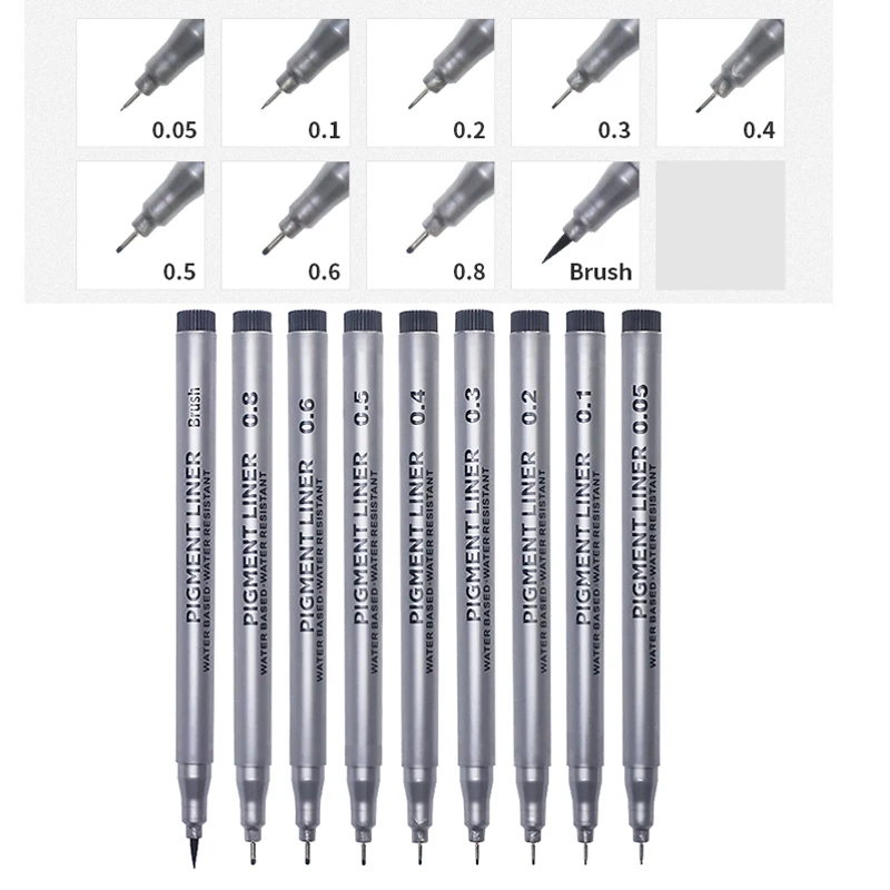 9 szt./zestaw Pigmentowe Marke – Copic Marker Sketch recenzja i cena