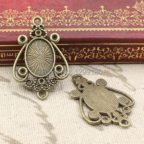 50 sztuk/partia Stopu Brązu To – Bezels Set Pendant recenzja i cena